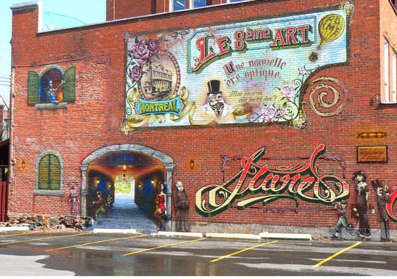 Montreal's Street Art Gallery: Le 8ème ART