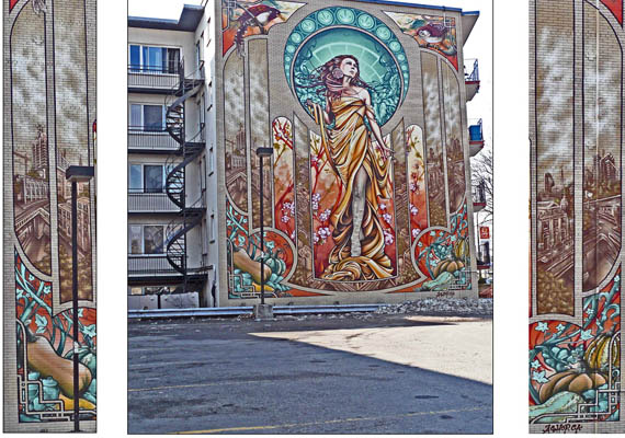Montreal's Street Art Gallery: Notre Dame de Grâce